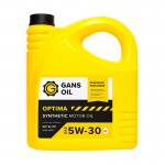 Моторное масло GANS OIL OPTIMA 5W30, 4л